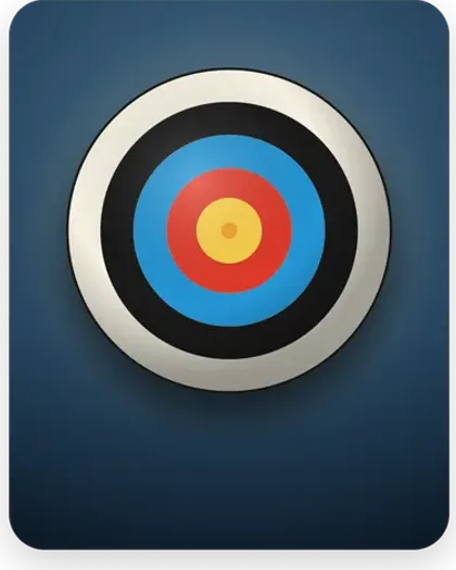 Archery game tile
