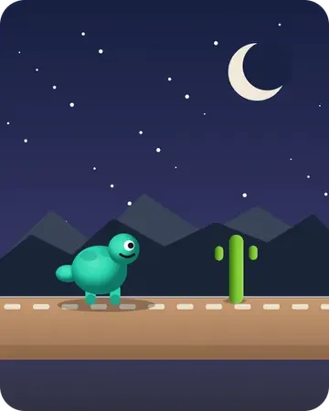 Dino Runner — free online arcade game