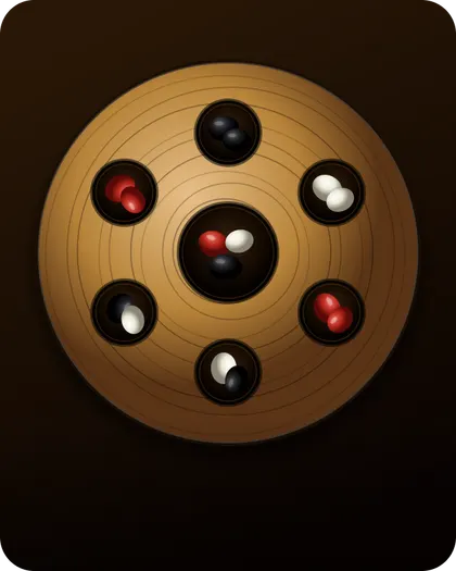 Mancala game tile
