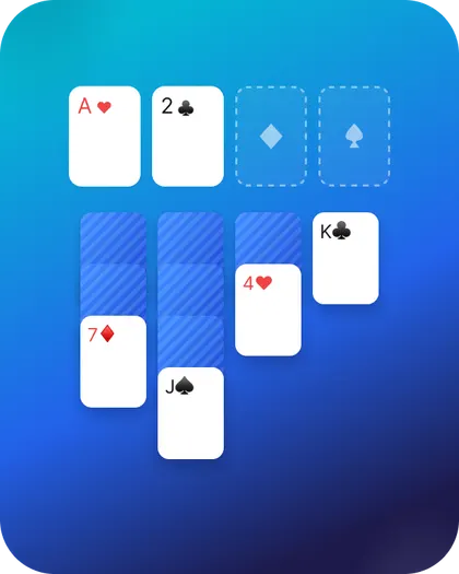 Solitaire game tile